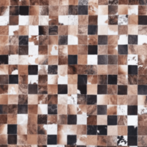 Kuhfell Teppich Patchwork 1